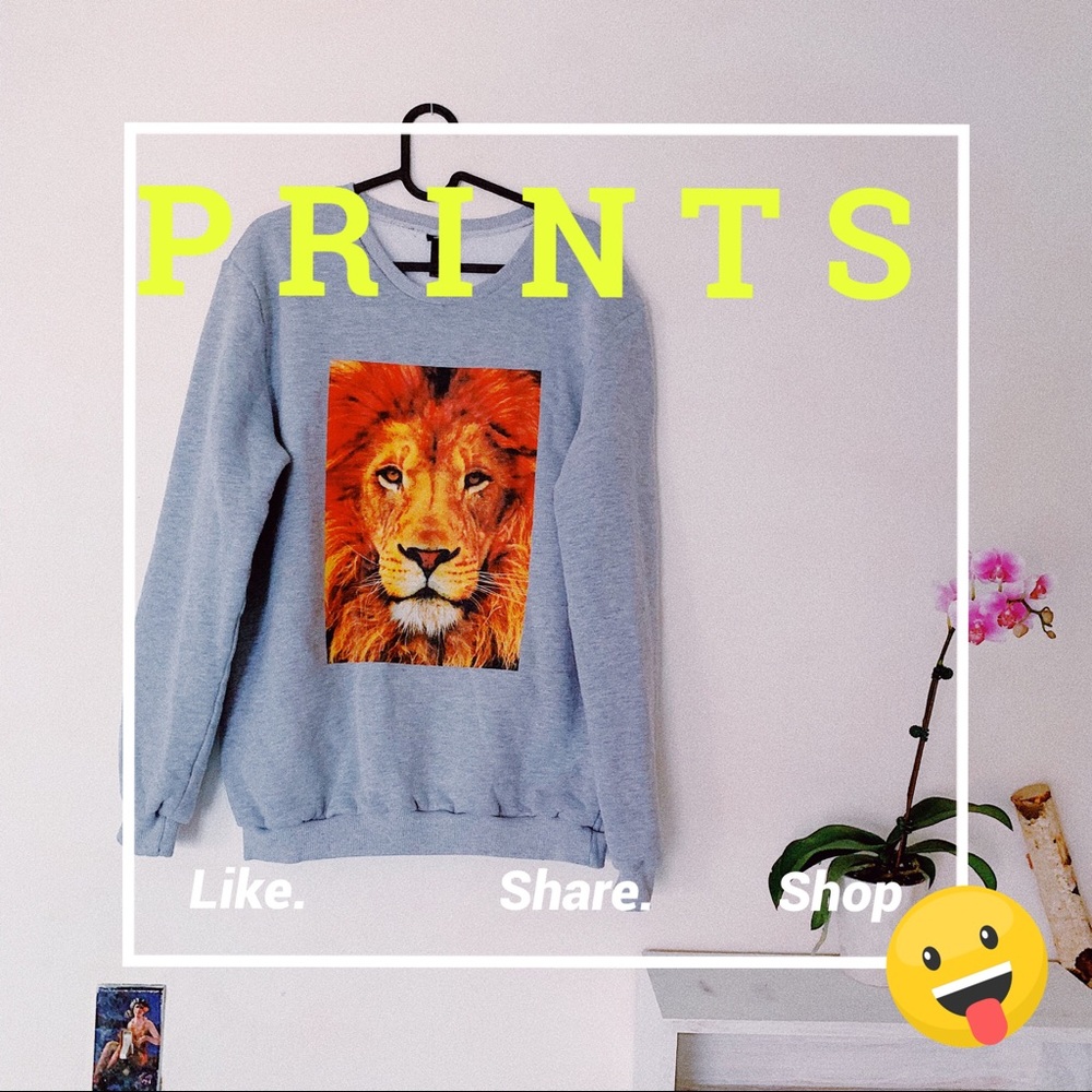 UNISEX Sweeter Lion Print 🦁